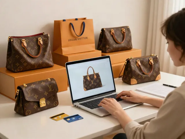 Buy replica bags with a seamless online shopping experience showcasing luxury items and e-commerce convenience.