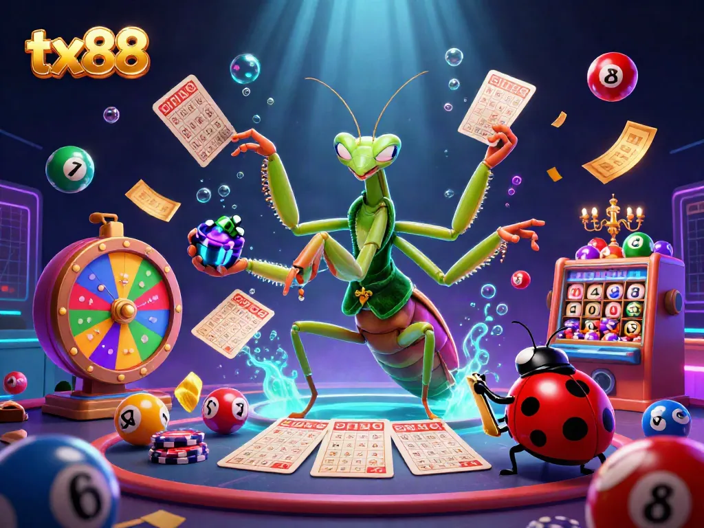 Experience winning excitement with tx88's vibrant casino characters and dynamic gaming elements.