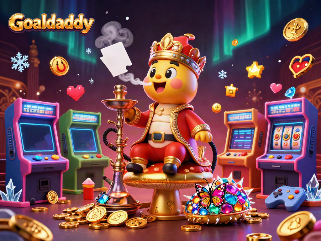 Experience Goaldaddy's vibrant live sports betting environment with 3D characters, colorful elements, and casino excitement.