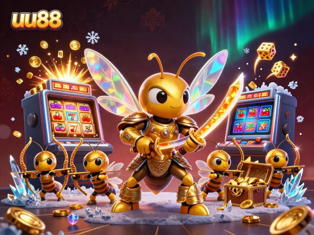 Experience thrilling gameplay at uu88 with vibrant slot machines, jackpot wins, and action-packed carnival atmosphere.