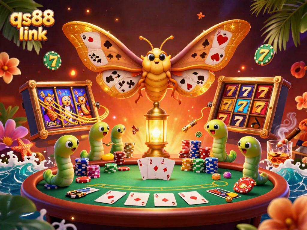 Join the excitement at the qs88 link with vibrant slot games and rich casino symbols.