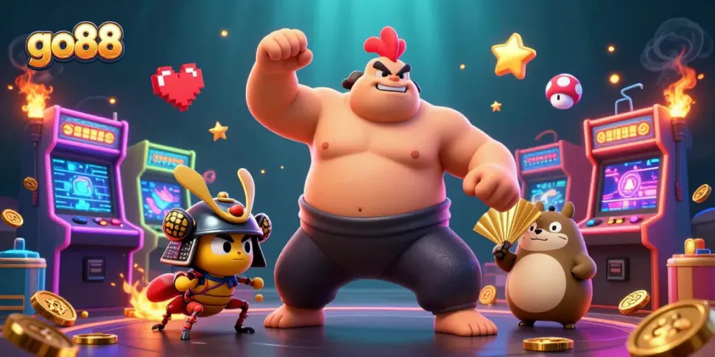 Engage with go88 through vibrant casino adventures featuring dynamic characters and game elements.