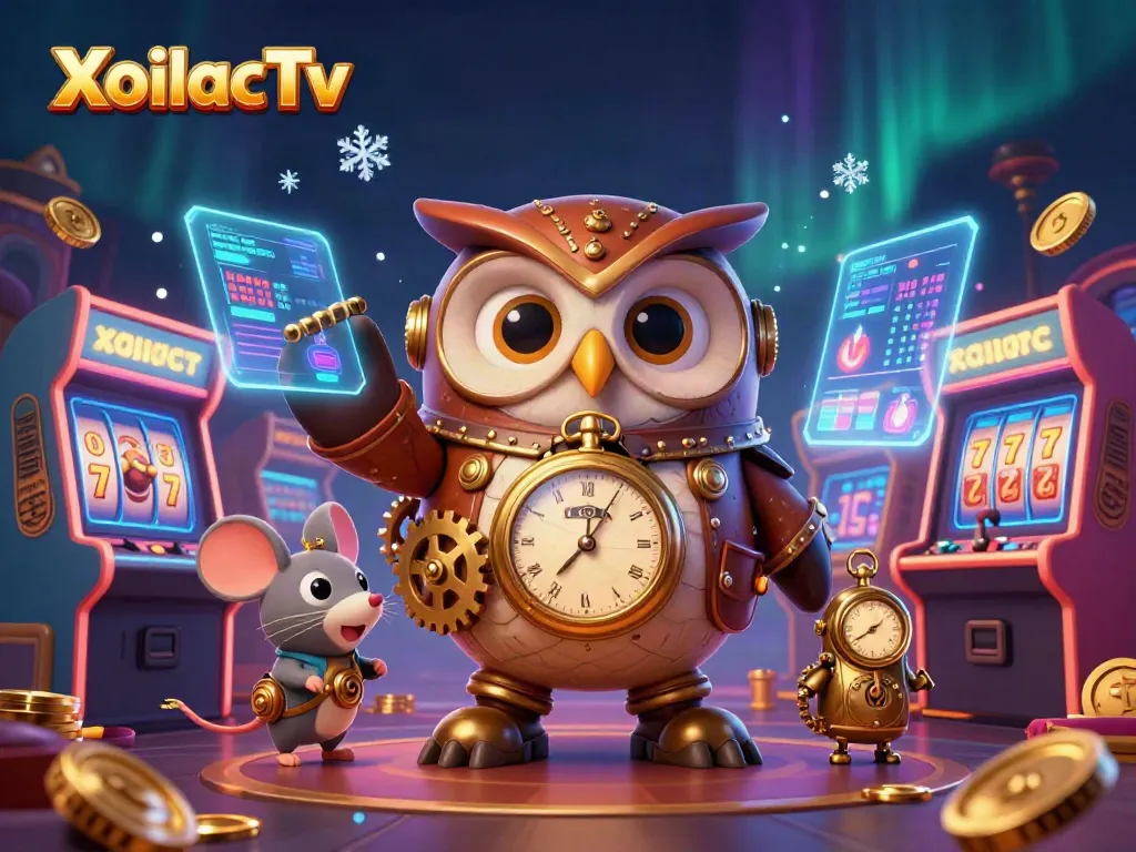 XoilacTv illuminates the vibrant arcade-inspired casino landscape, complete with steampunk elements.