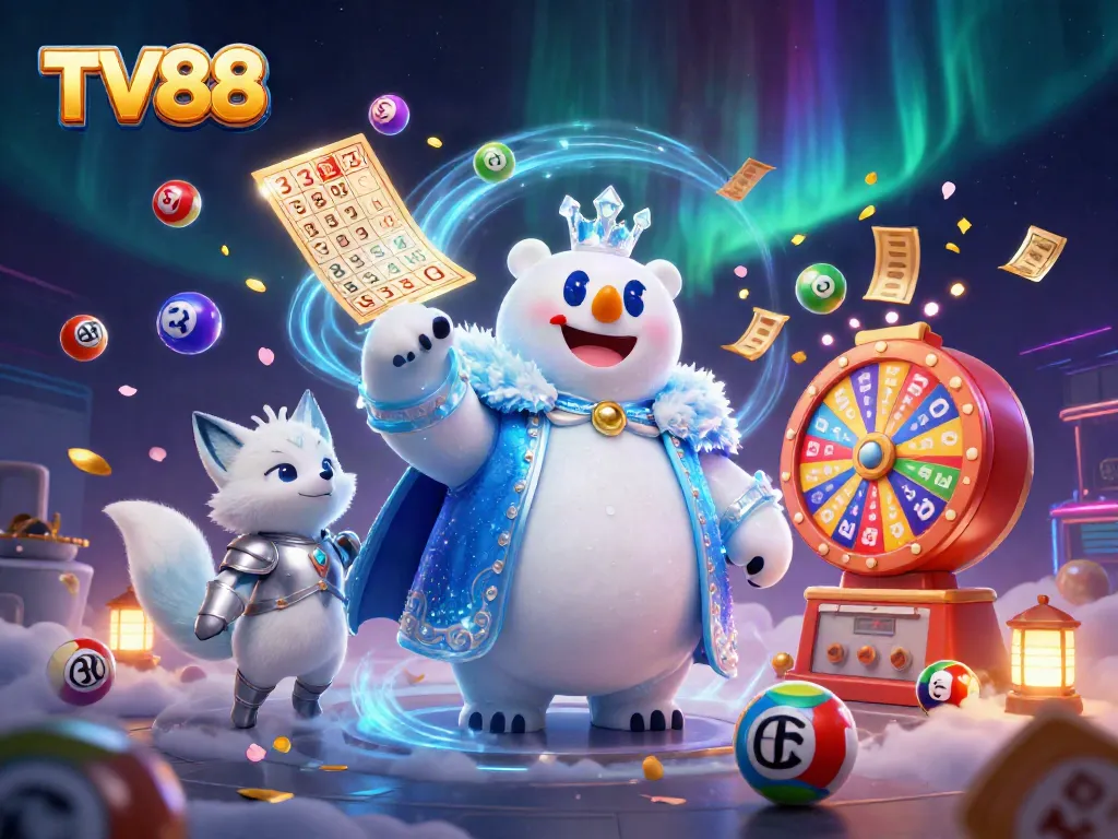 Experience the thrill of gaming at TV88 with vibrant visuals of the casino experience.