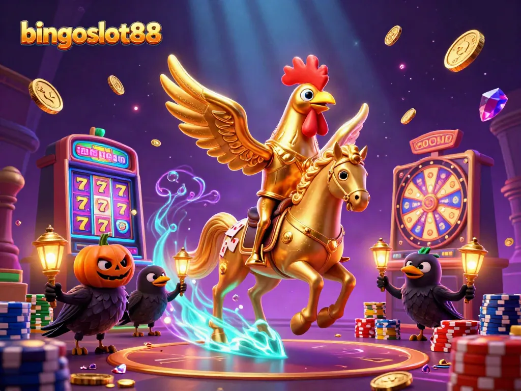 Menangkan permainan di bingoslot88 dengan keberuntungan emas yang tampak bercahaya!