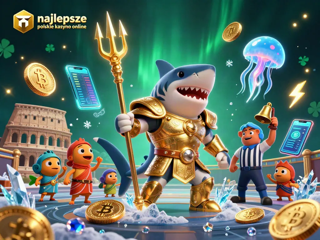 Enjoy a vibrant 3D scene with the best Polish online casino characters showcasing thrilling gaming action at najlepsze polskie kasyno online.