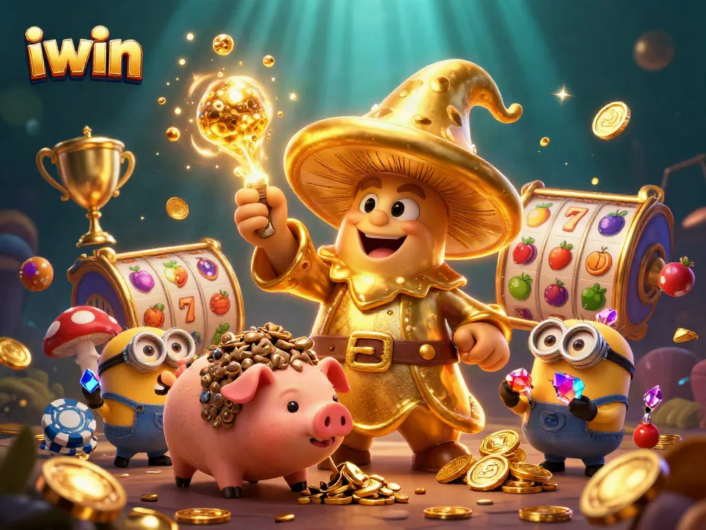 Experience the magical iwin slot adventures with golden treasures and whimsical characters.